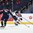 BUFFALO, NEW YORK - DECEMBER 30: Finland's Markus Nurmi #21 skates with the puck while Slovakia's Martin Fehervary #6 defends during preliminary round action at the 2018 IIHF World Junior Championship. (Photo by Matt Zambonin/HHOF-IIHF Images)

